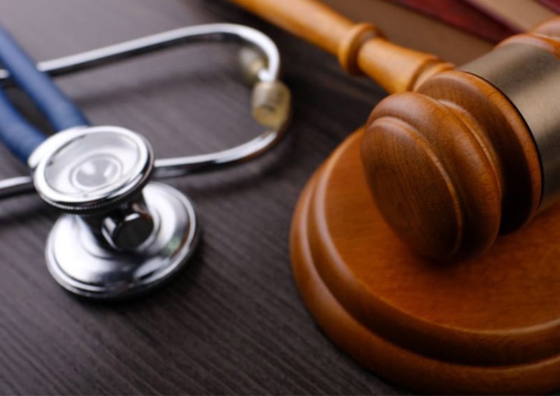 gavel and stethoscope